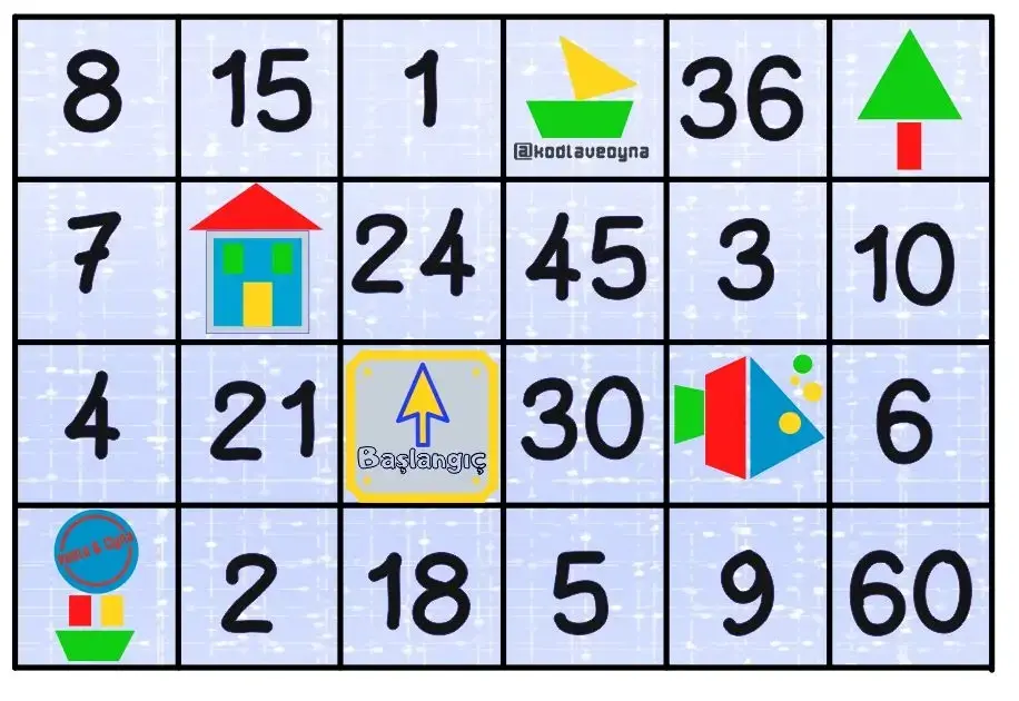R02 Sayılar Matı (90*60) (Arka fon beyazdır)
