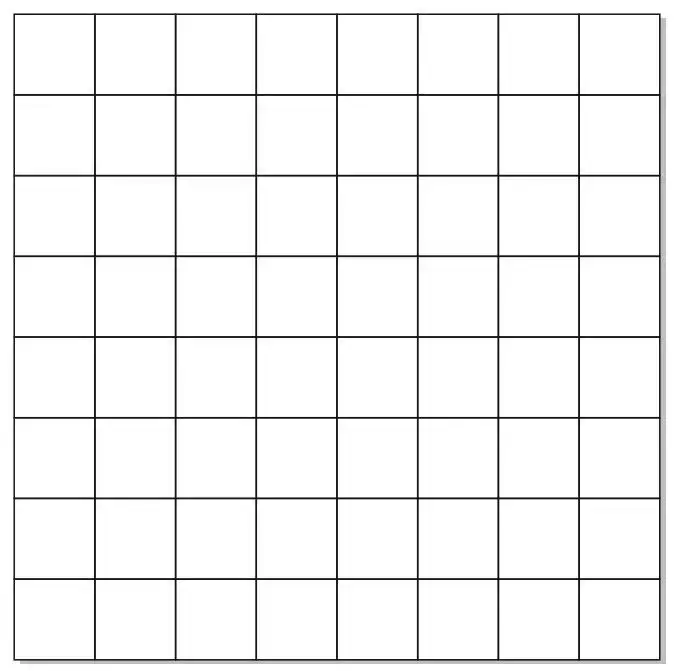 B02  Boş Mat  120*120  (8x8 Kare)