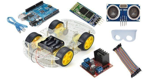 4WD Bluetooth Araç Kiti (Tam Set)